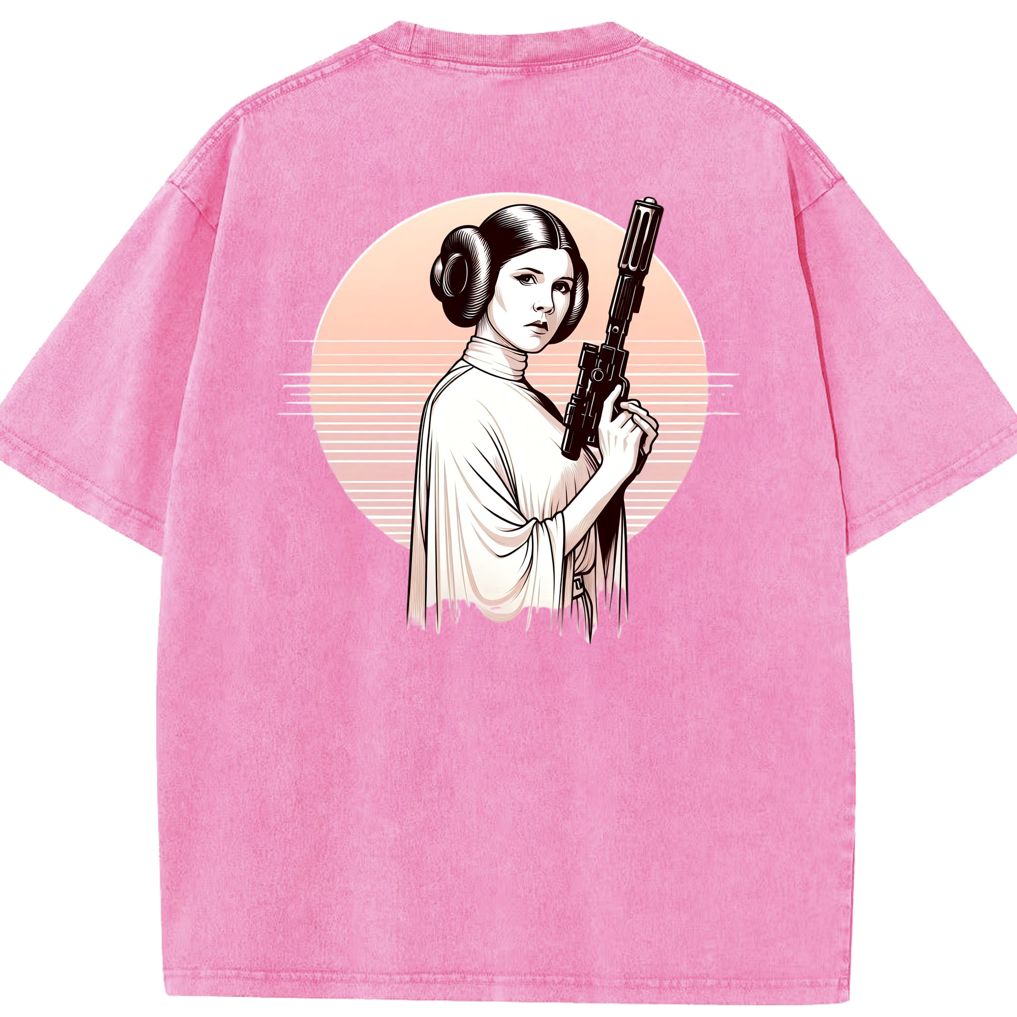 （画像用） スター・ウォーズ Star Wars 綿100% ヴィンテージ風 半袖Tシャツ（背面プリント）